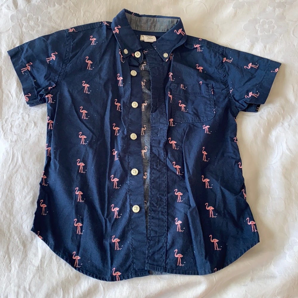 Crewcuts button down shirt size 4/5